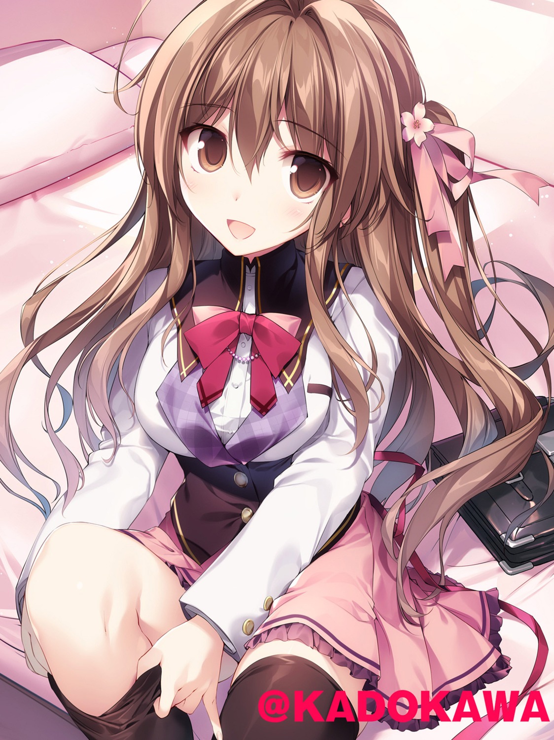 aomi_maika karory seifuku skirt_lift thighhighs undressing