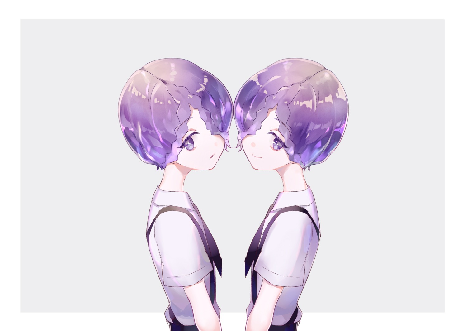 amethyst_(houseki_no_kuni) houseki_no_kuni mirin109 seifuku