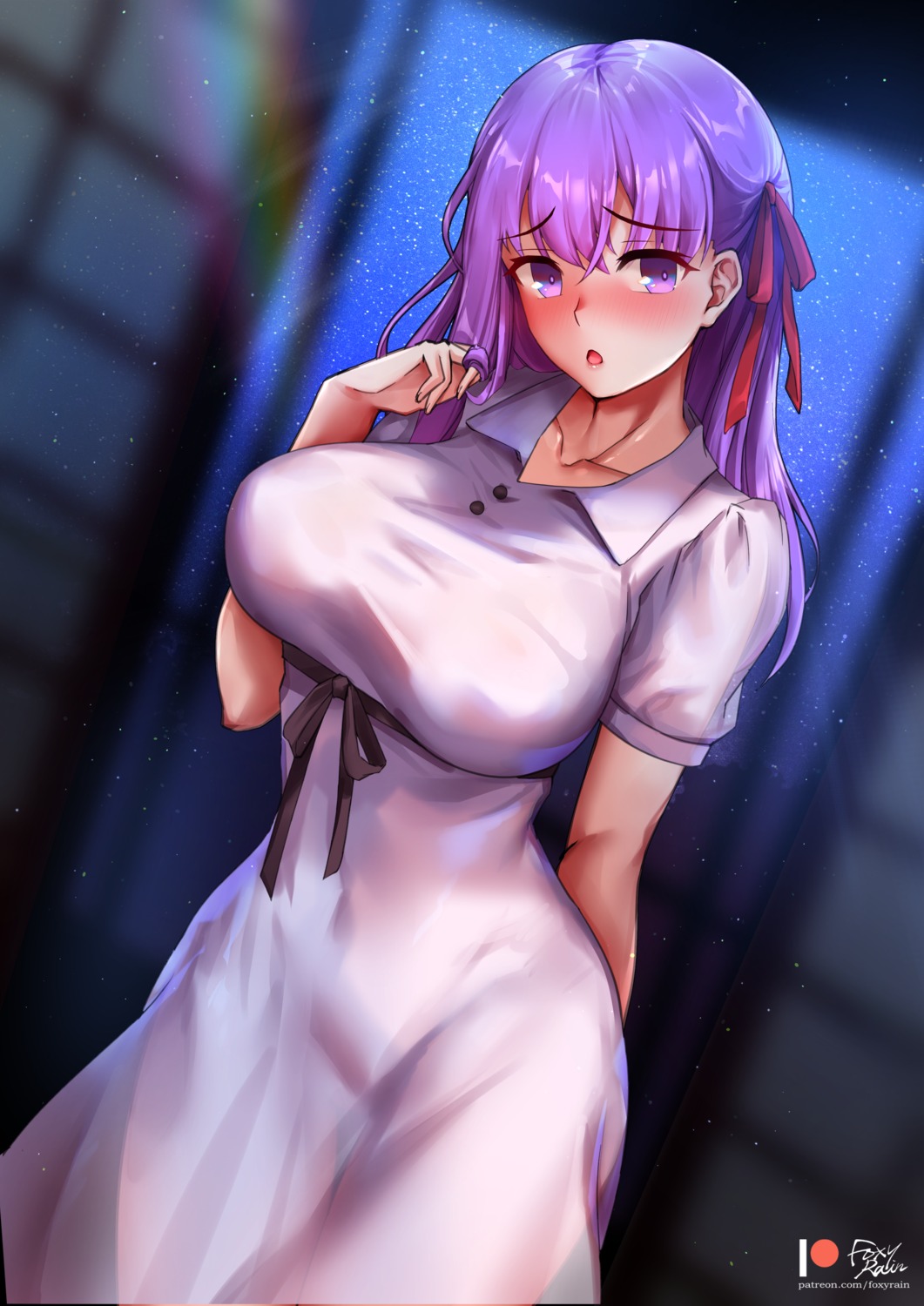 dress fate/stay_night fate/stay_night_heaven's_feel foxy_rain matou_sakura see_through