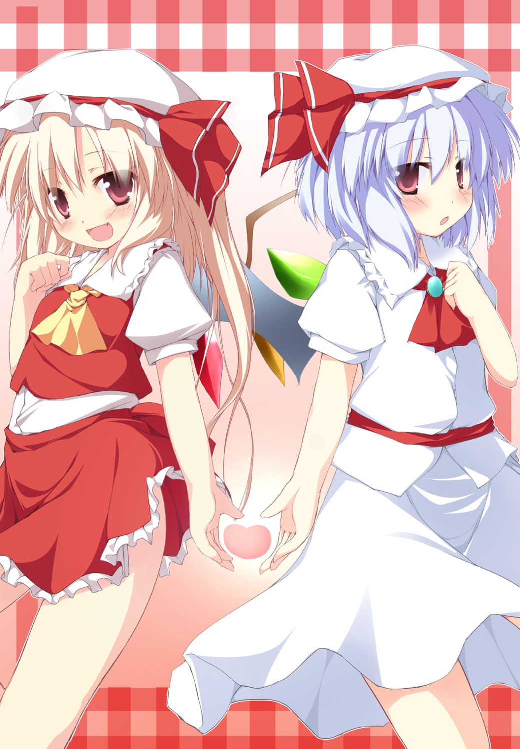 flandre_scarlet nanpuu remilia_scarlet touhou