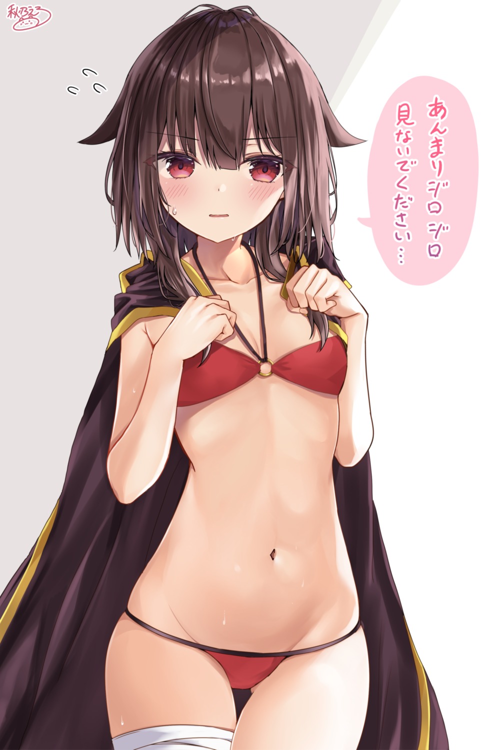 akino_ell bandages bikini kono_subarashii_sekai_ni_shukufuku_wo! megumin swimsuits