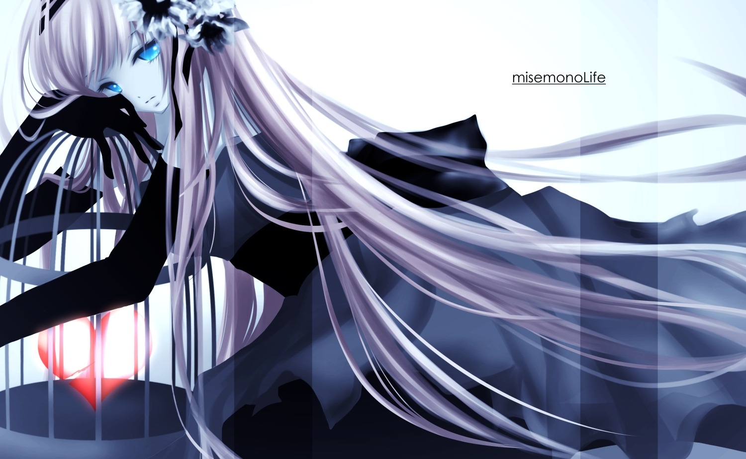 aonoe dress megurine_luka vocaloid