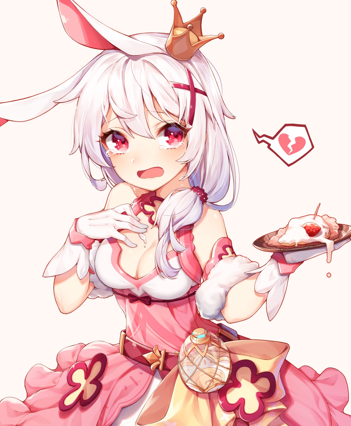 animal_ears benghuai_xueyuan bunny_ears cleavage honkai_impact rukousou_no_hana theresa_apocalypse