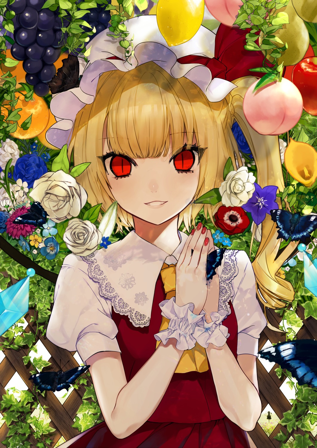 daimaou_ruaeru flandre_scarlet touhou wings