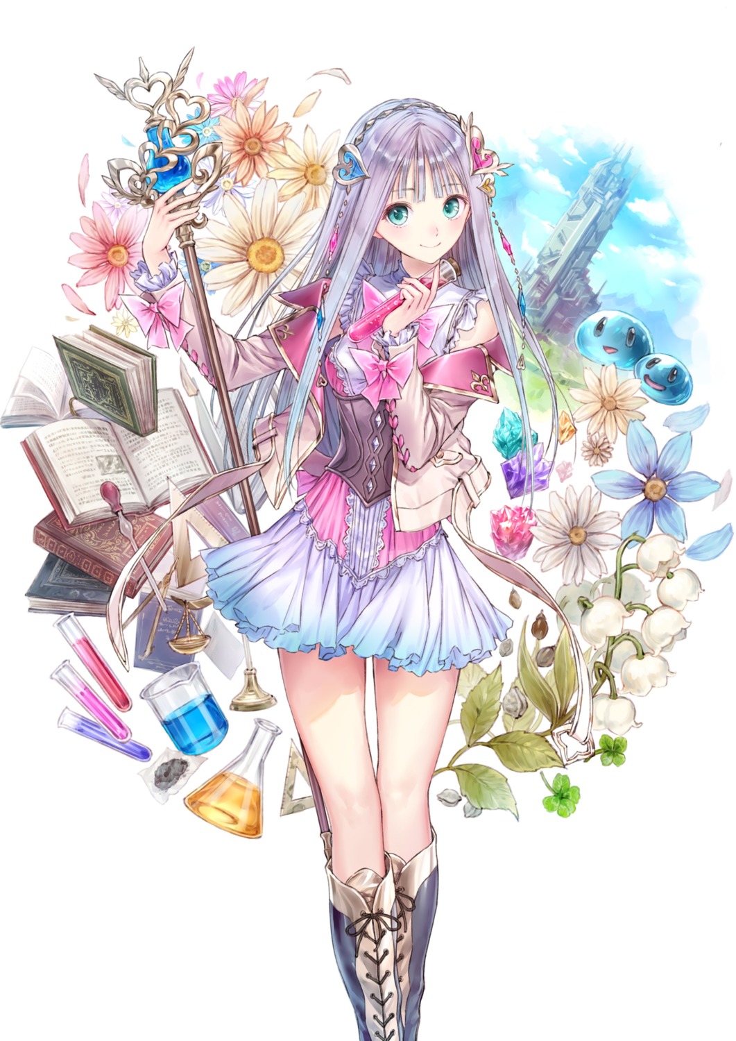 atelier atelier_lulua elmerulia_fryxell kishida_mel koei_tecmo weapon