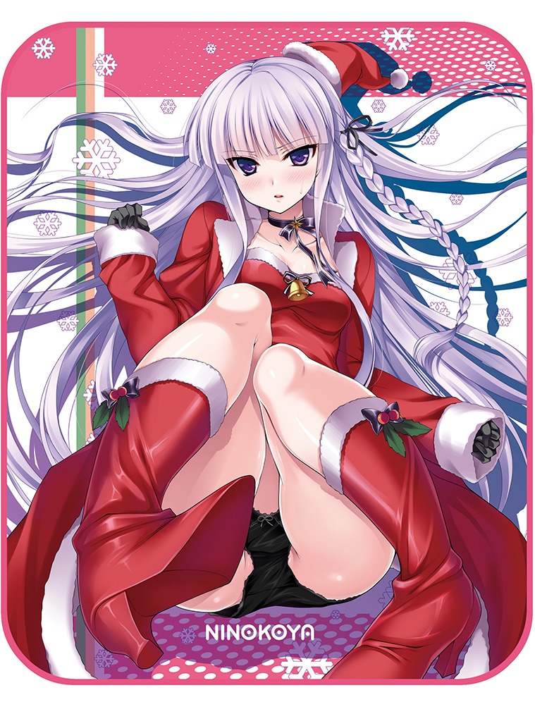 christmas dangan-ronpa heels kirigiri_kyouko ninoko pantsu