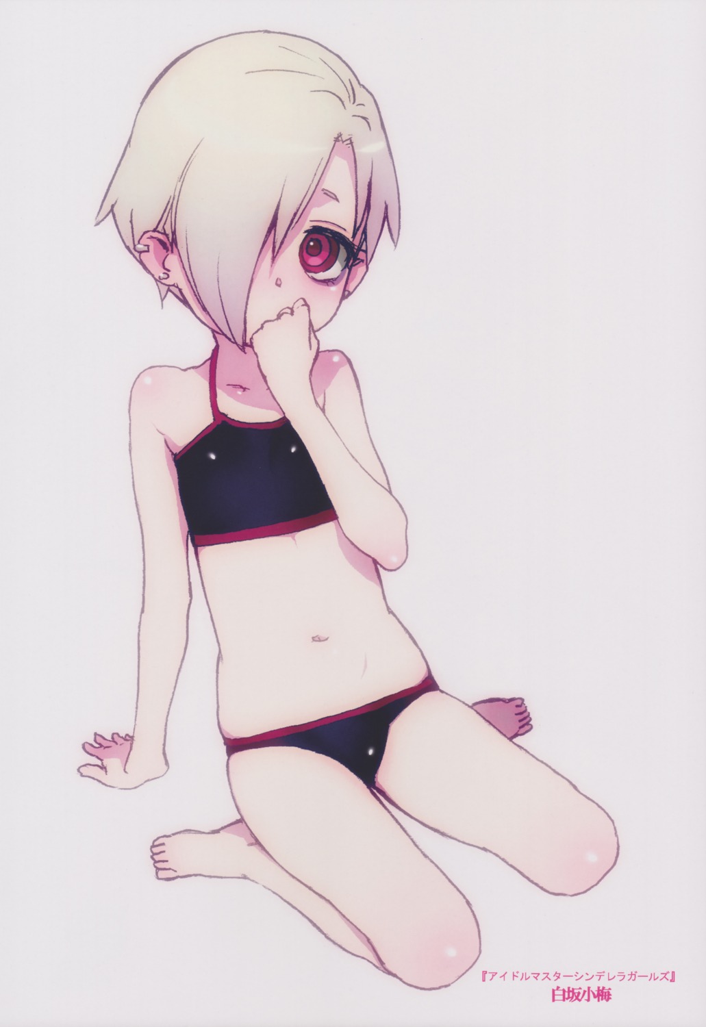 bikini hidiri_rei shirasaka_koume swimsuits the_idolm@ster the_idolm@ster_cinderella_girls