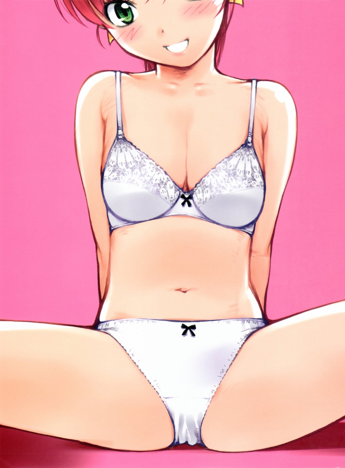 bra cleavage codepink hayase_mina kiriyama_taichi pantsu sexfriend