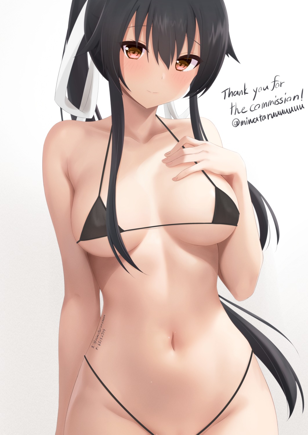 bikini kantai_collection miwataru swimsuits yahagi_(kancolle)