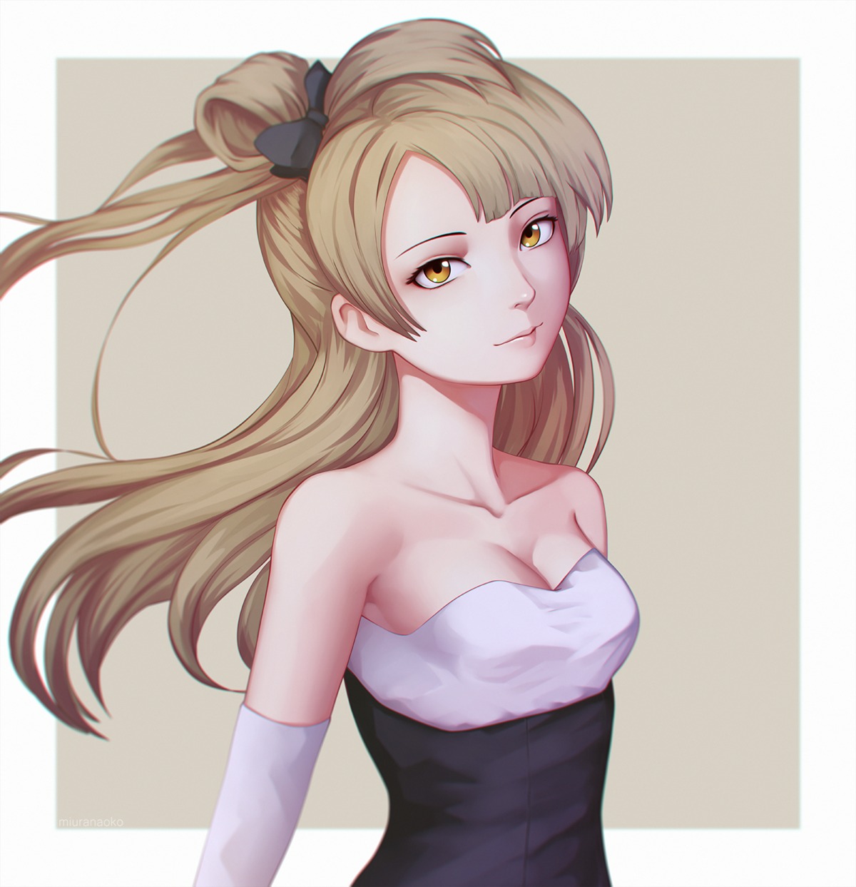 cleavage love_live! love_live!_(series) minami_kotori miura_naoko