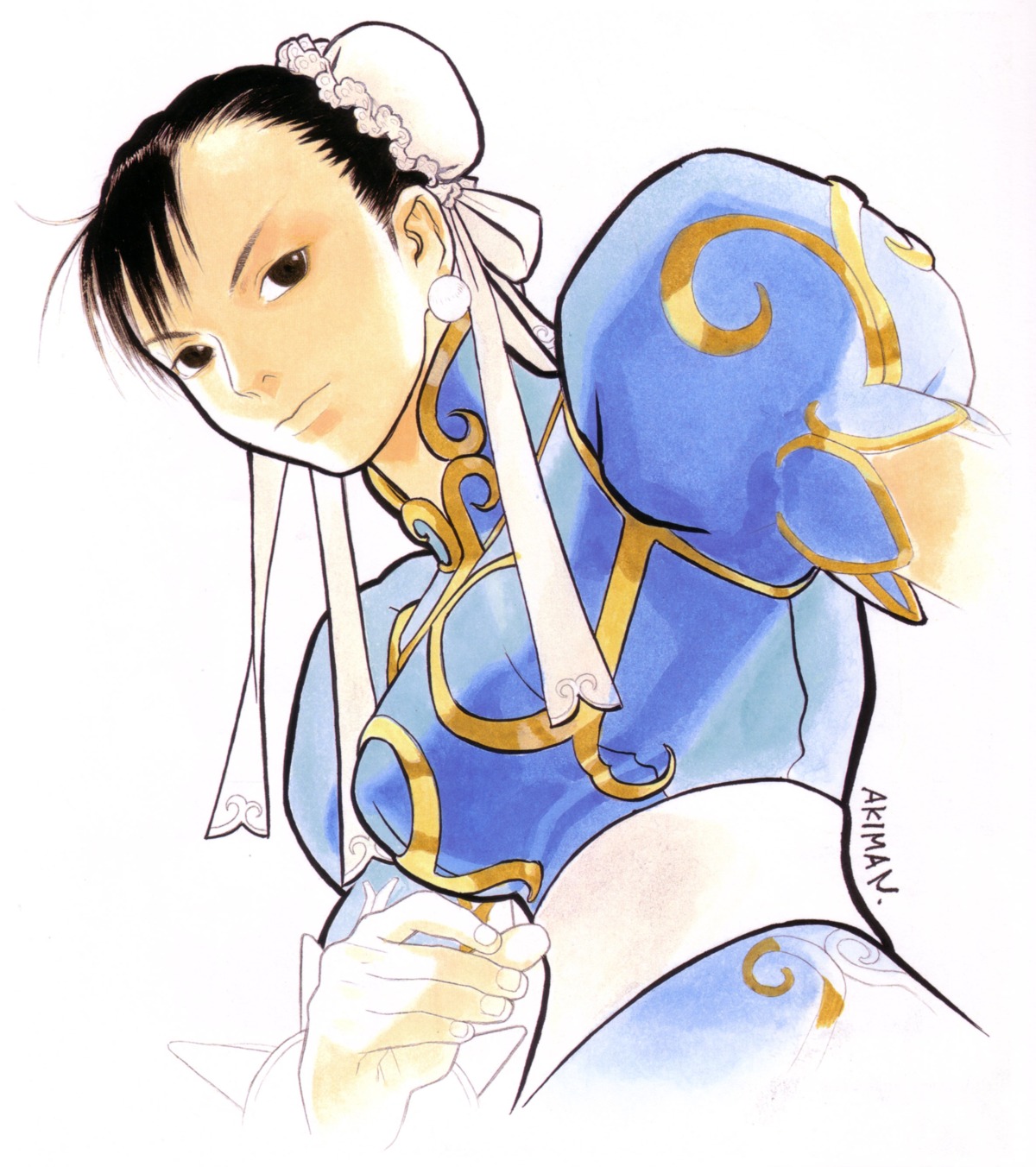 capcom chinadress chun_li dress street_fighter yasuda_akira