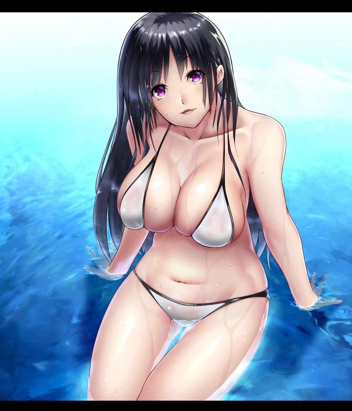 big.g bikini cleavage swimsuits wet