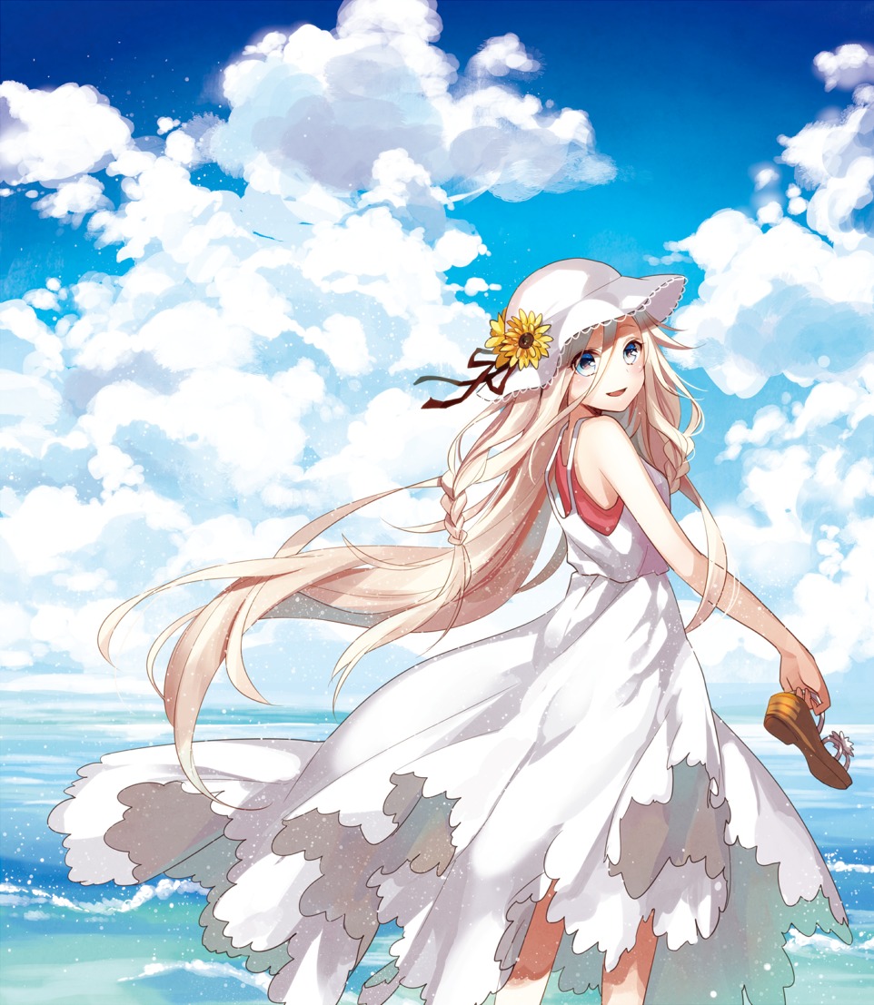 dress ia_(vocaloid) summer_dress vocaloid yunco