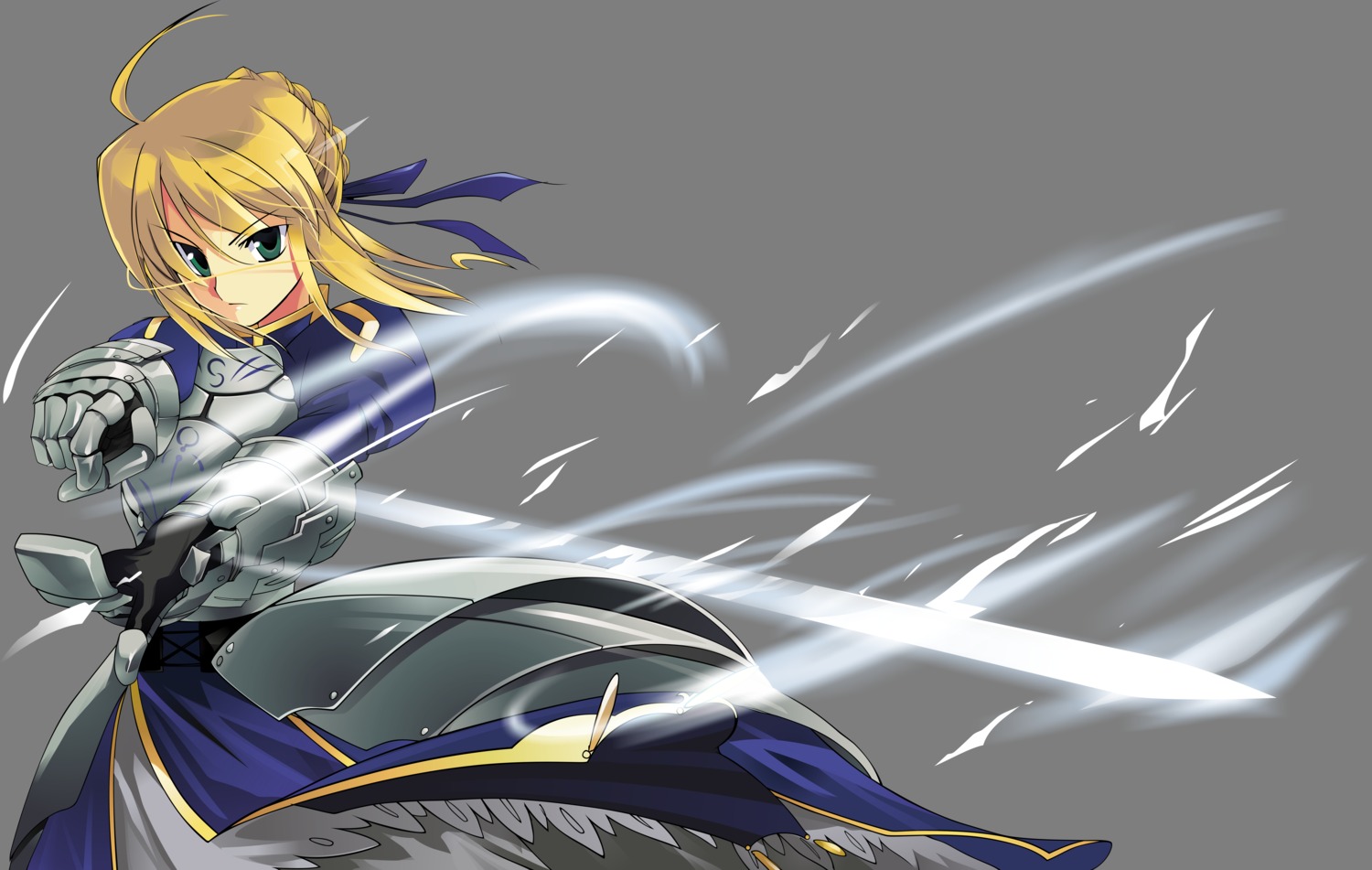 fate/stay_night saber transparent_png vector_trace