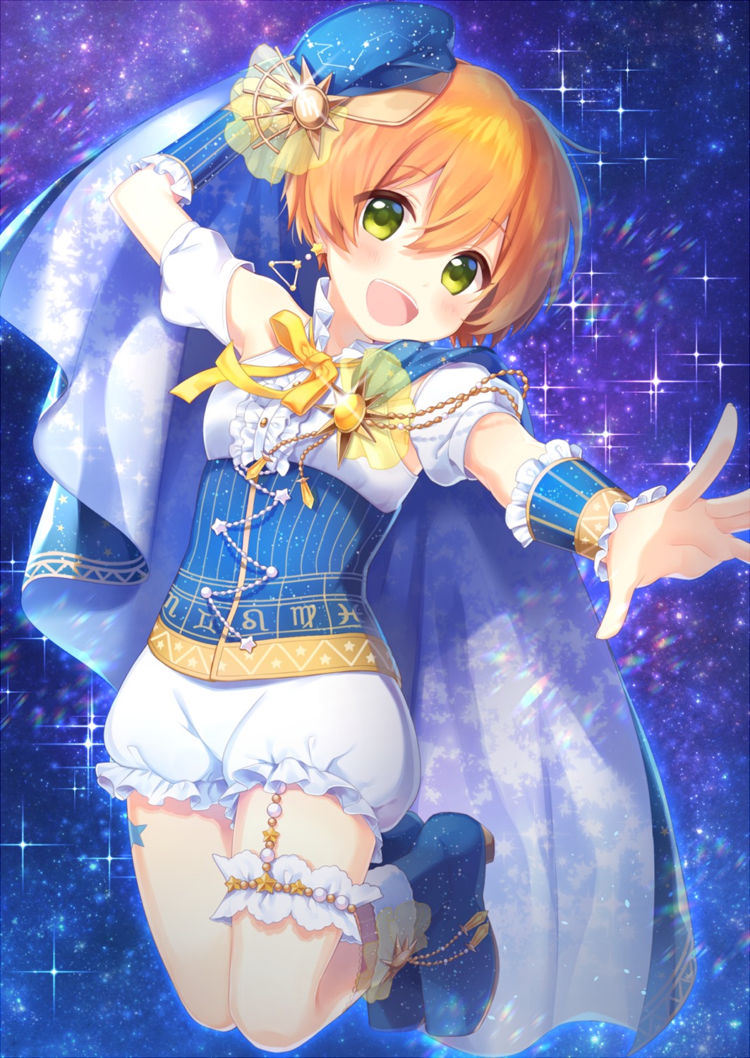 garter heels hoshizora_rin love_live! pochiko_xxx