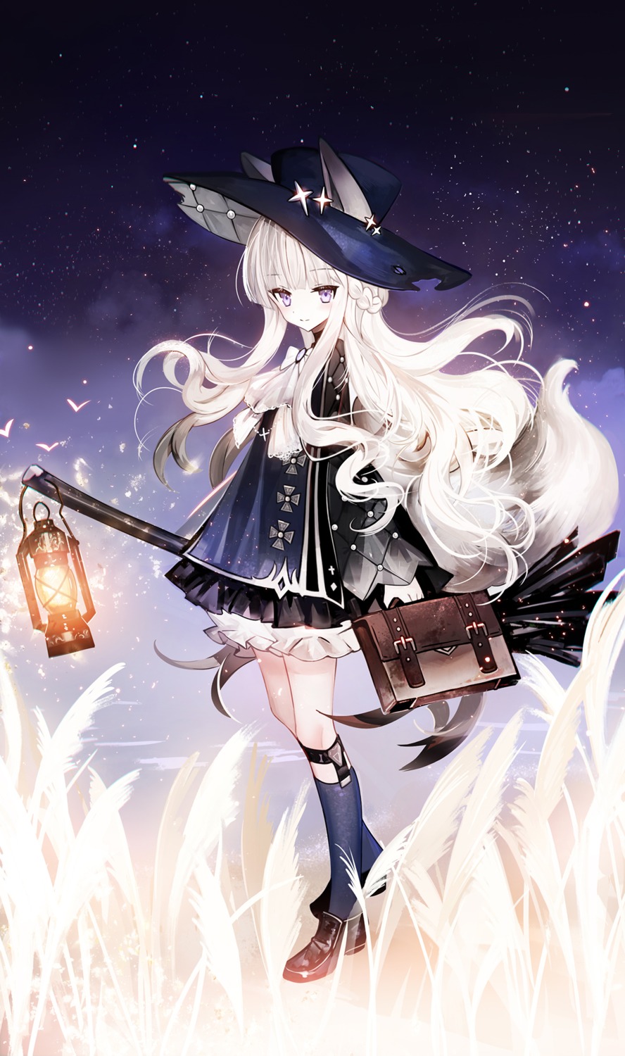 animal_ears moemoe3345 tail witch