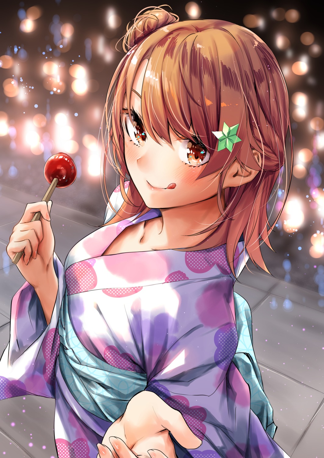 isshiki_iroha sahara_gensei yahari_ore_no_seishun_lovecome_wa_machigatteiru. yukata