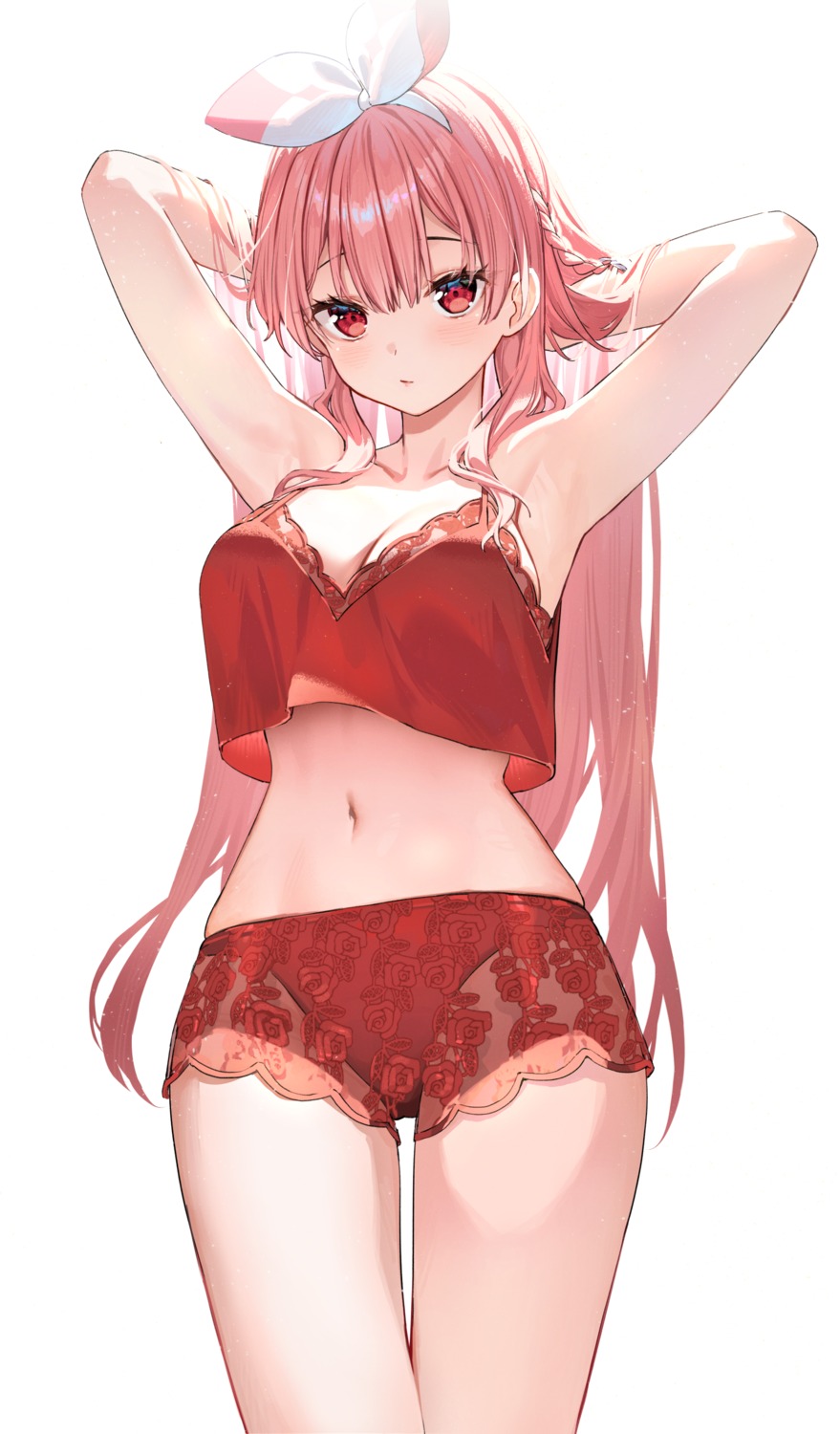 atelier_live bra lingerie pantsu rosuuri rosuuri_(vtuber) see_through