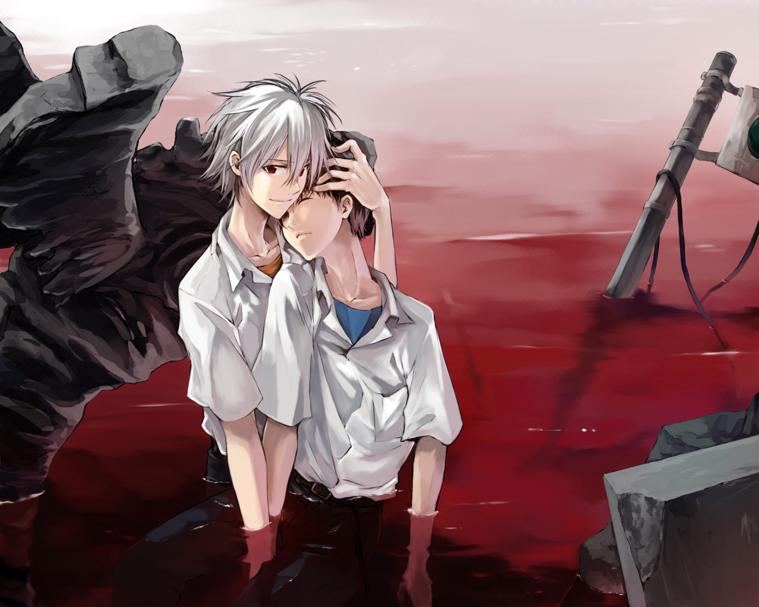 ikari_shinji maka_(morphine) male nagisa_kaworu neon_genesis_evangelion