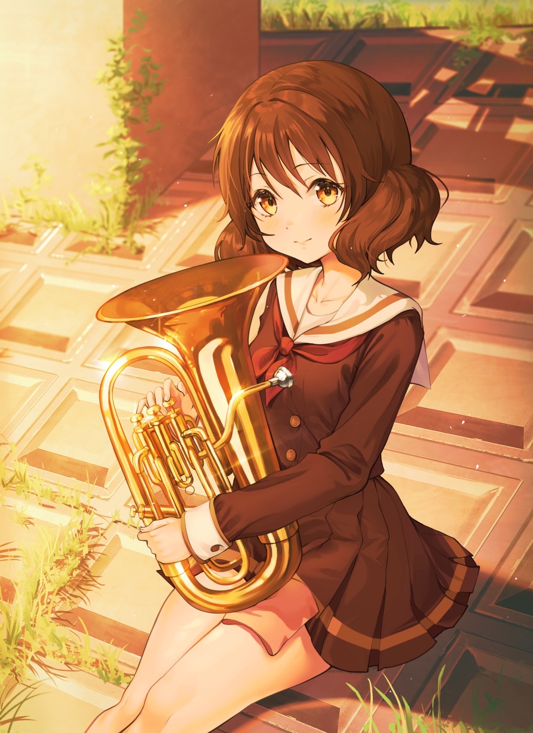 aergia_c hibike!_euphonium oumae_kumiko seifuku