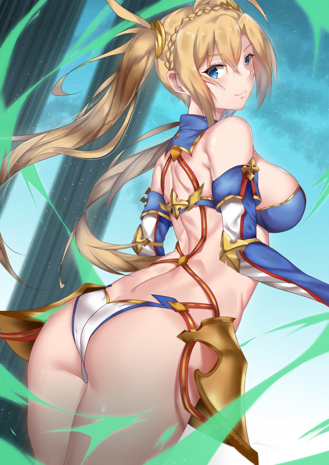 armor ass bikini_armor bradamante_(fate) fate/grand_order vitoputr