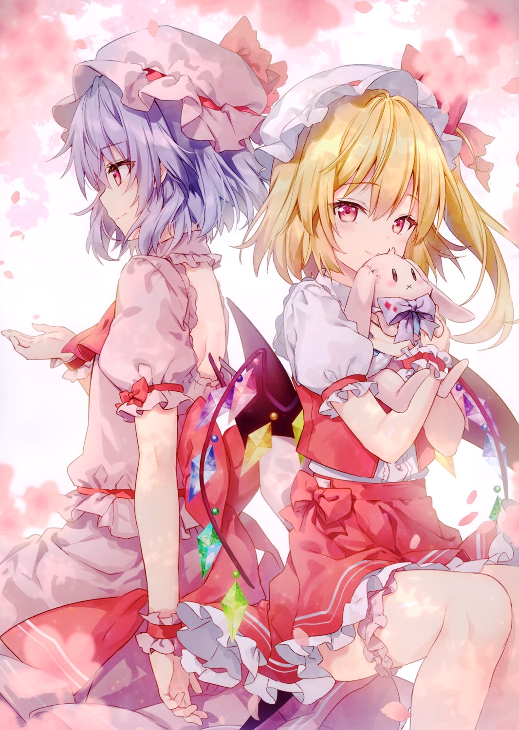 eterna flandre_scarlet remilia_scarlet riichu touhou