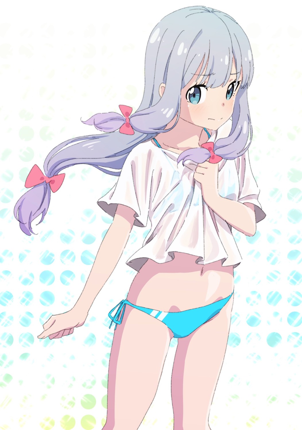 bikini eromanga-sensei izumi_sagiri makicha see_through swimsuits