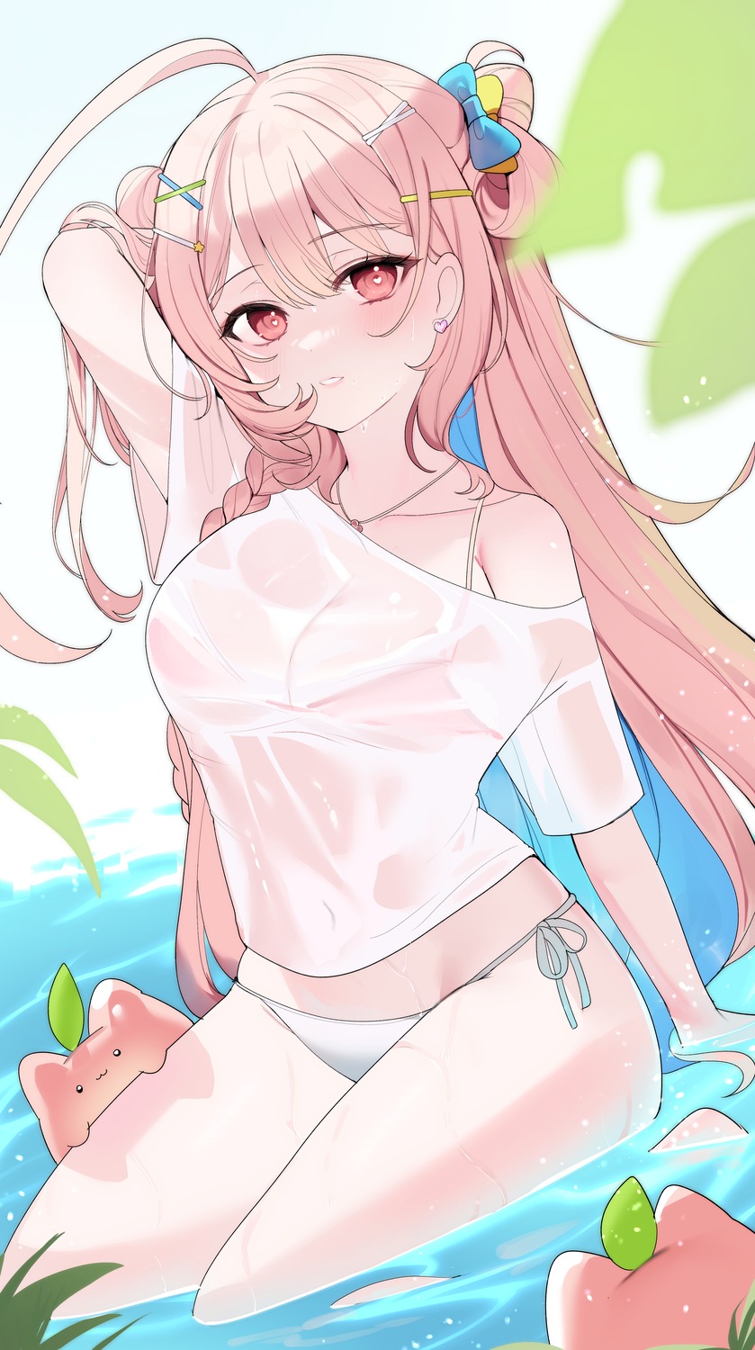 bikini ropu_(ropu_10) see_through swimsuits