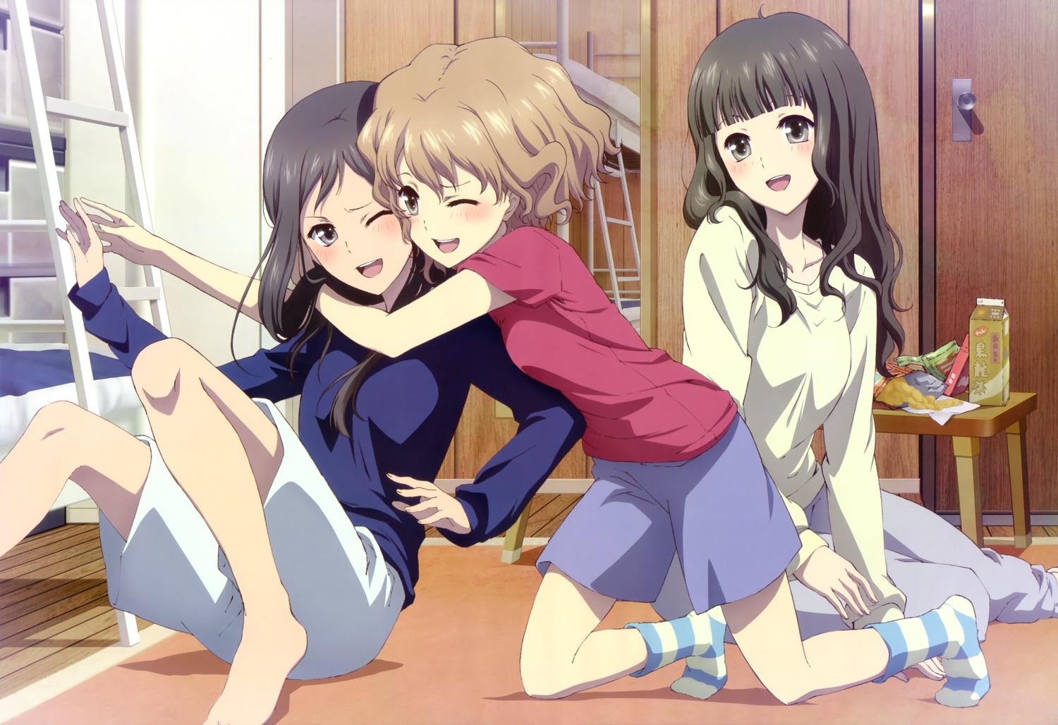 hanasaku_iroha hayakawa_asami matsumae_ohana oshimizu_nako tsurugi_minko