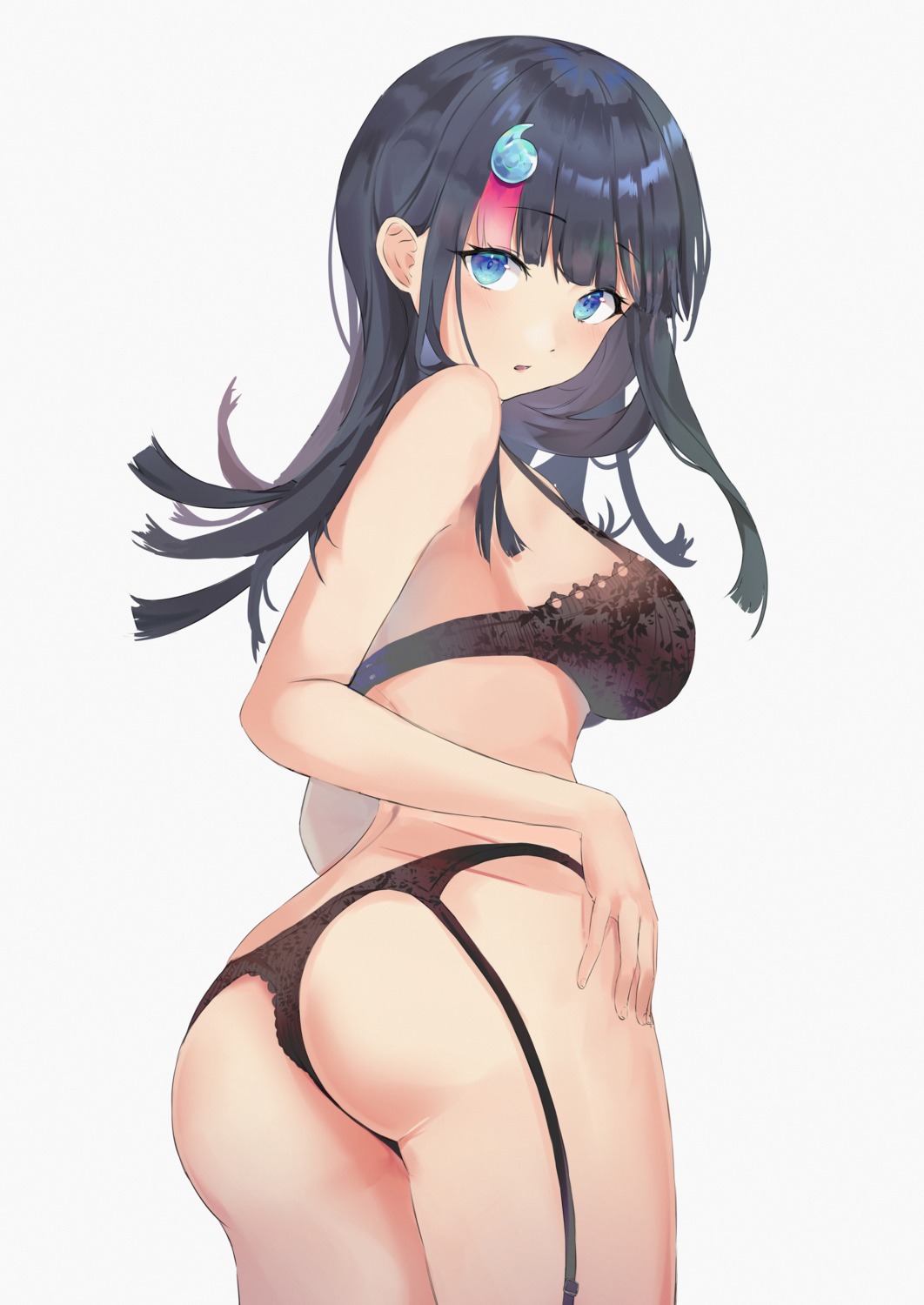 ass bra fate/requiem garter_belt jenmin12 pantsu thong utsumi_erice