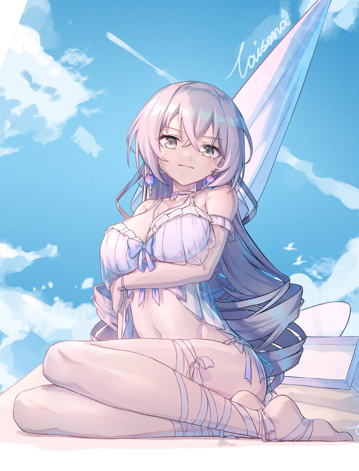 bronya_rand caisena garter honkai:_star_rail see_through