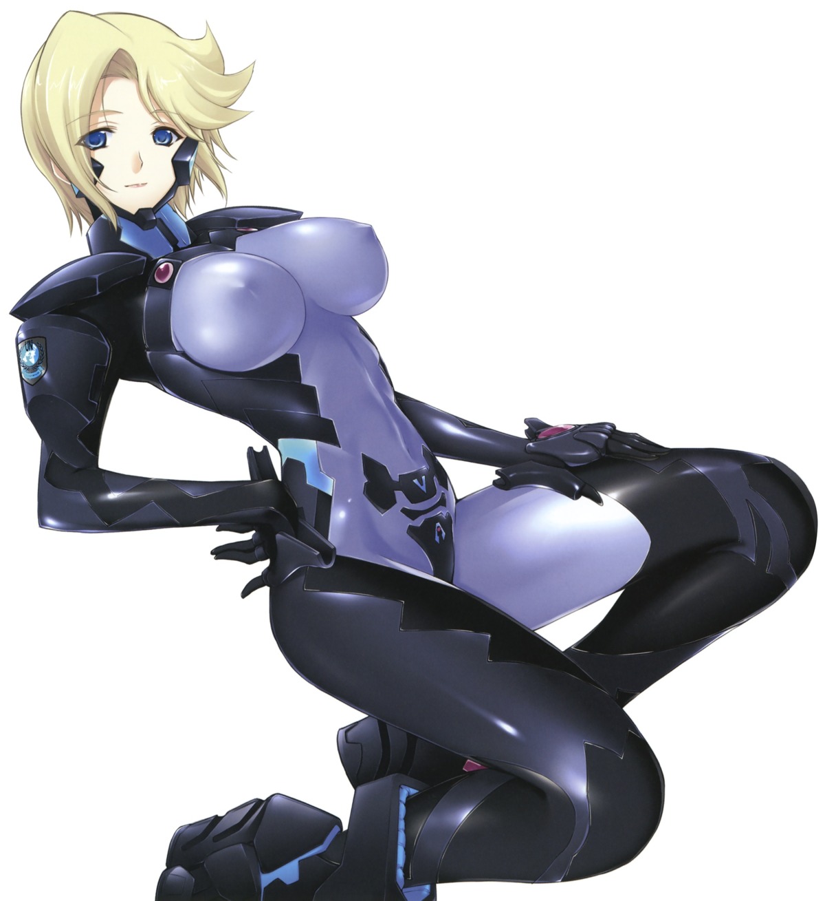 bodysuit erect_nipples miyata_ao muvluv muvluv_alternative stella_bremer total_eclipse