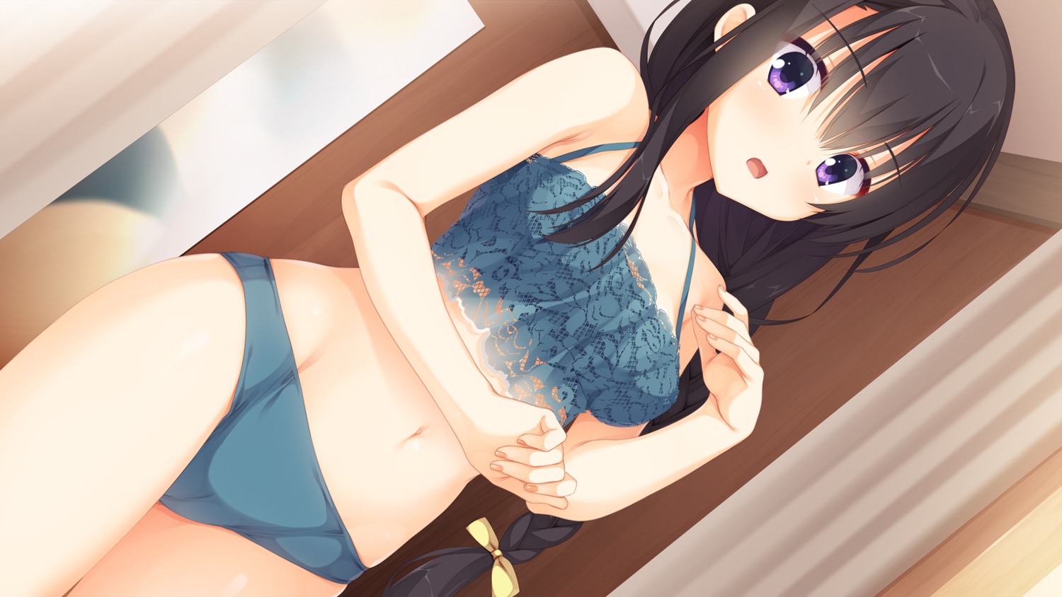 bikini game_cg kobuichi nijouin_hazuki riddle_joker swimsuits yuzu-soft