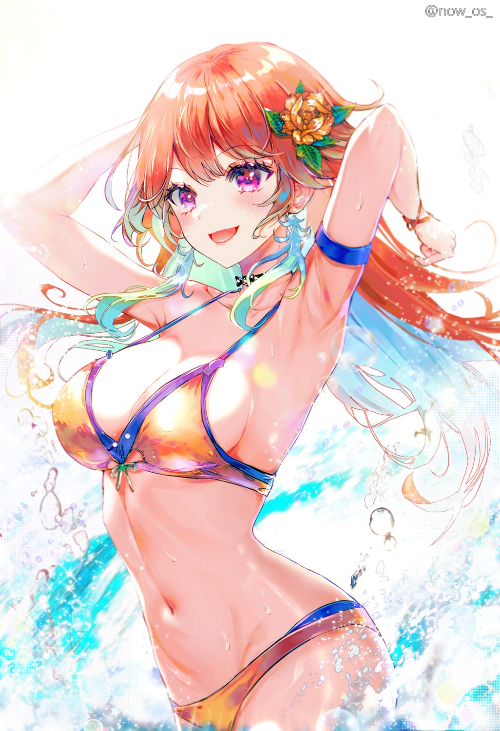 bikini hololive hololive_english sowon swimsuits takanashi_kiara