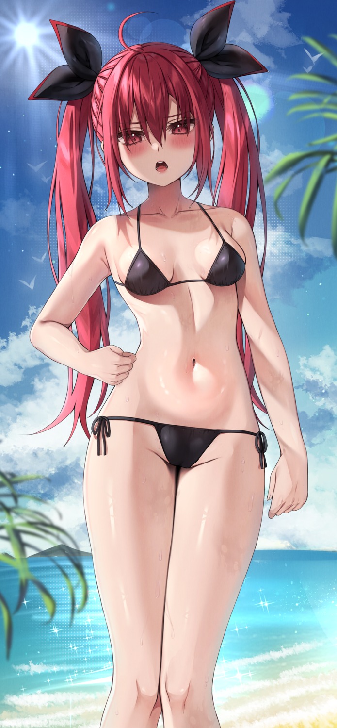 bikini date_a_live itsuka_kotori swimsuits vitaminechan