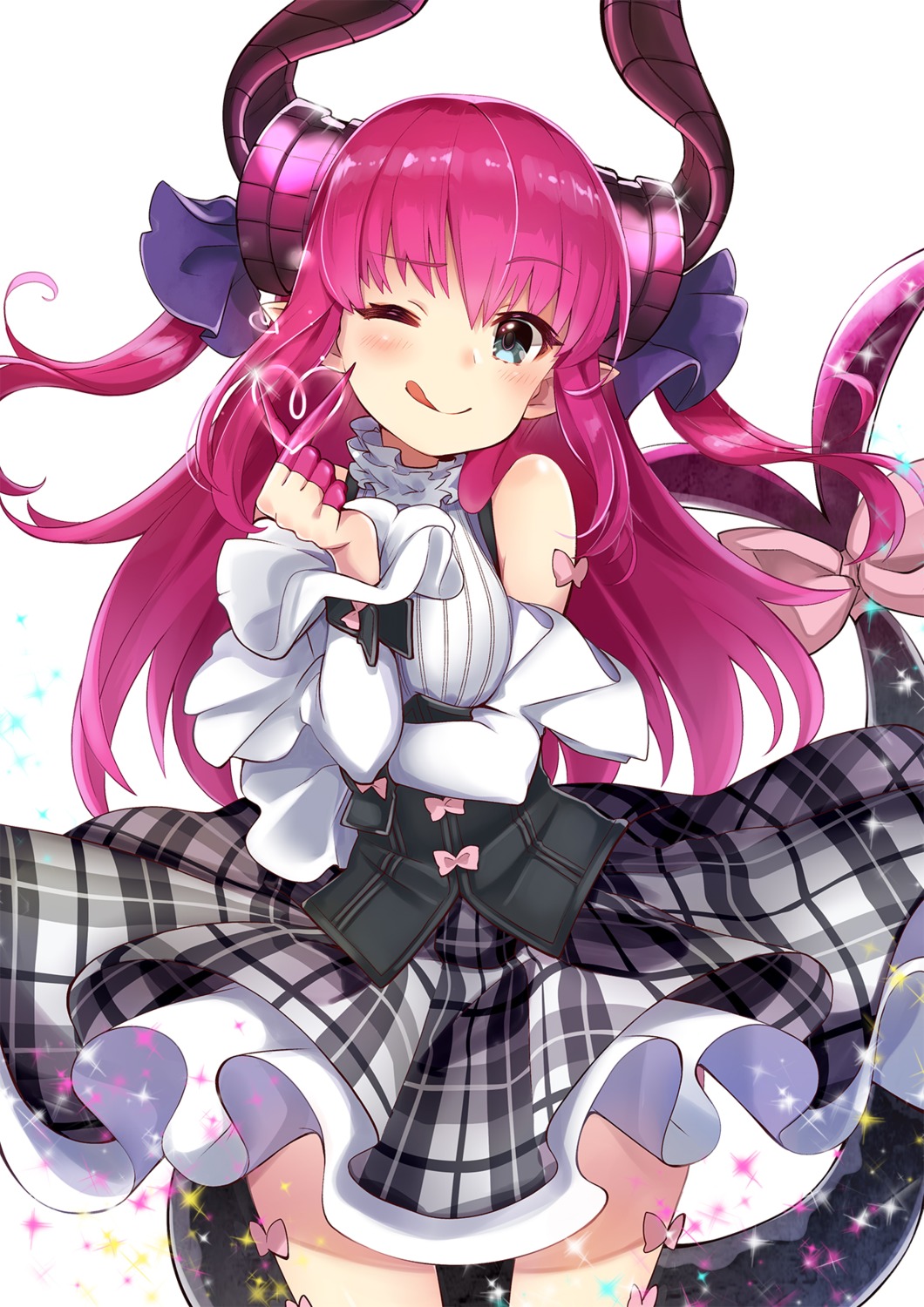 elizabeth_bathory fate/extra fate/extra_ccc fate/grand_order fate/stay_night horns pilokey pointy_ears