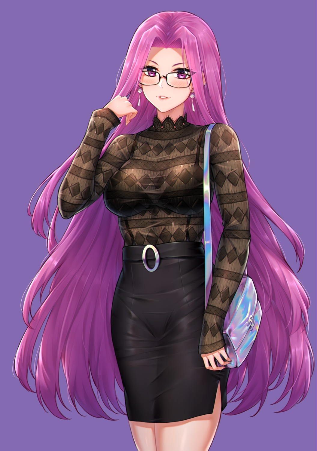 bra fate/grand_order hua-j megane rider see_through