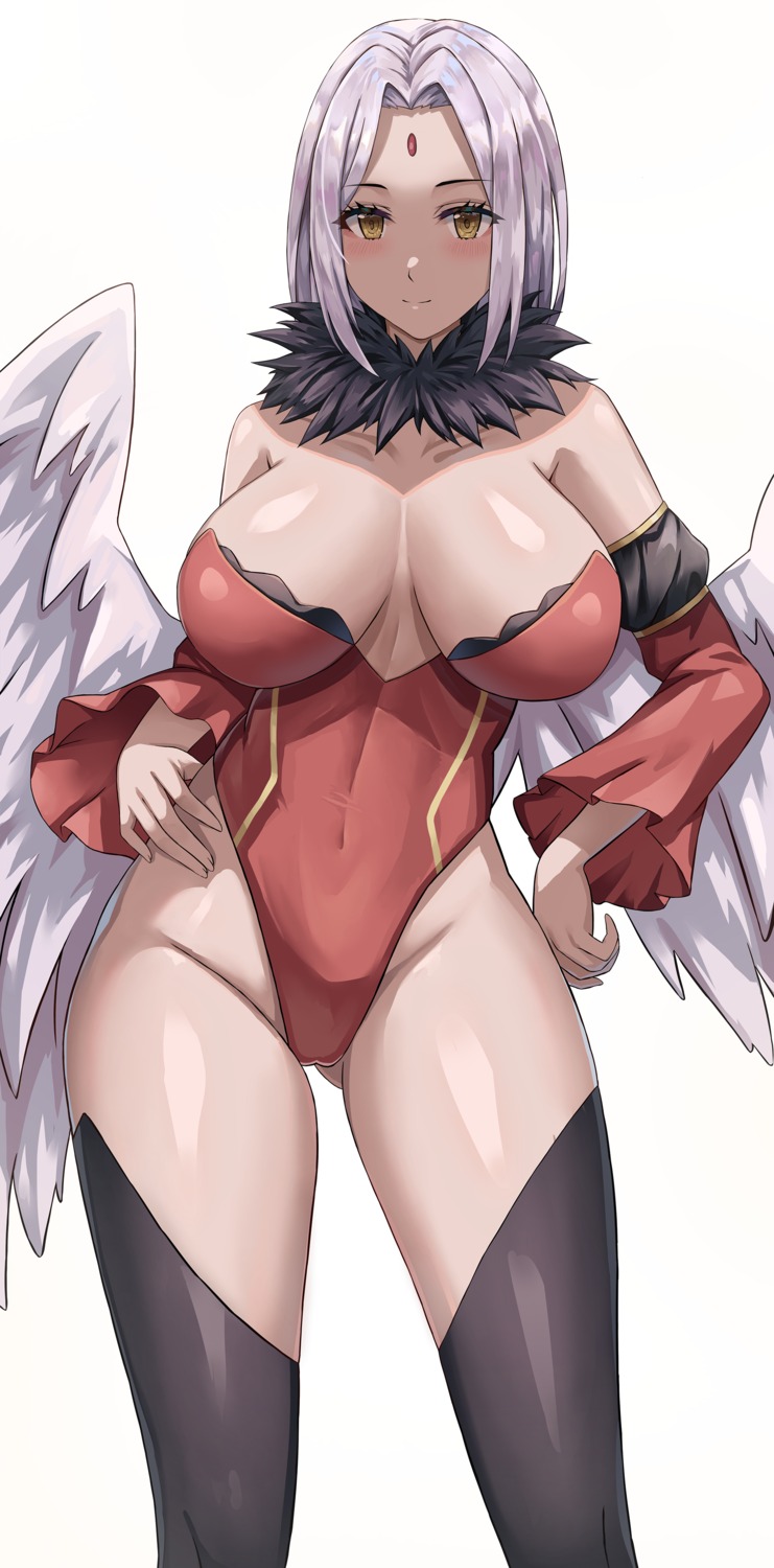 cameltoe frey_(tensei_shitara_slime_datta_ken) jasony leotard tensei_shitara_slime_datta_ken thighhighs wings