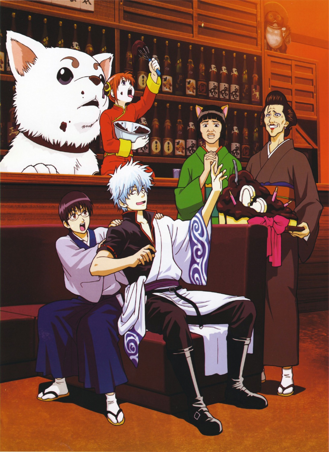 catherine gintama kagura otose sadaharu sakata_gintoki shimura_shinpachi