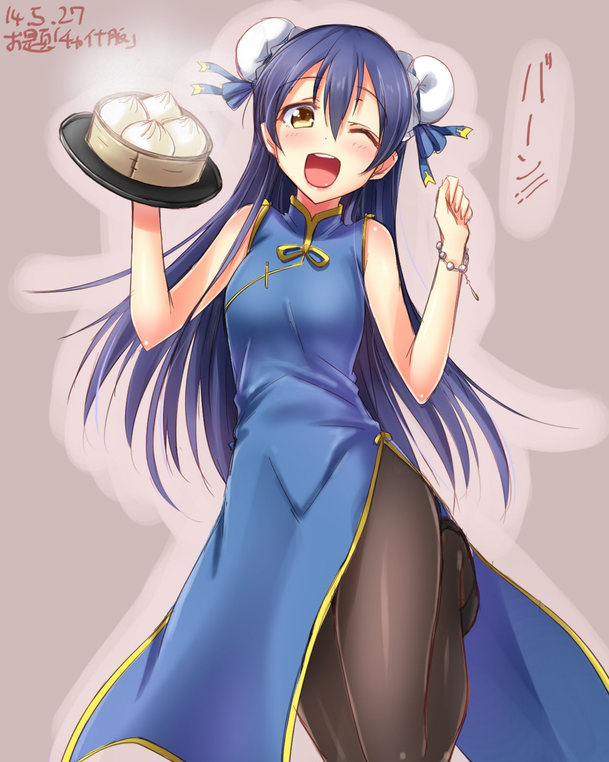 chinadress love_live! pantyhose sonoda_umi yu-ta