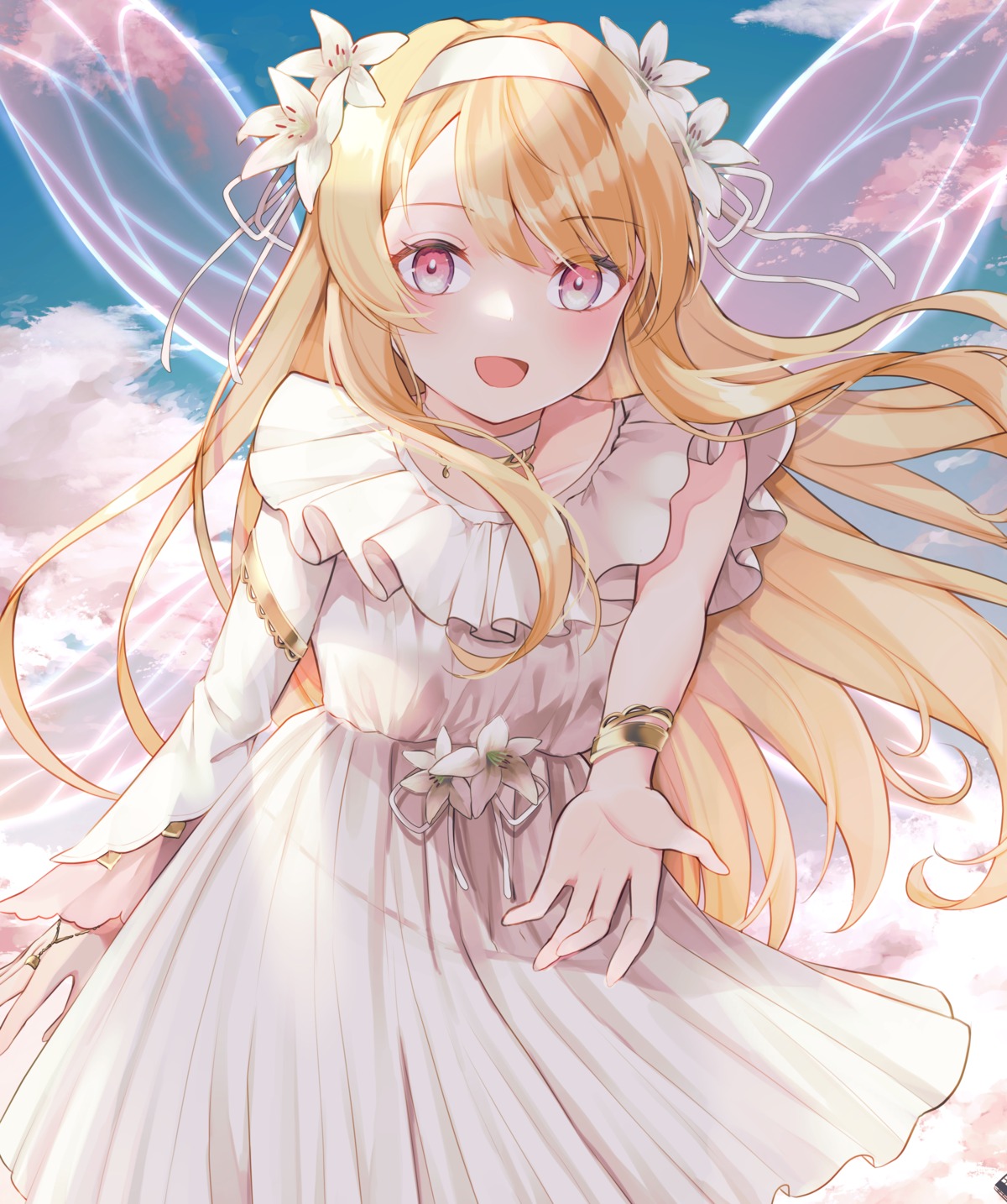 dress fairy wings yua_(bokubo0806)