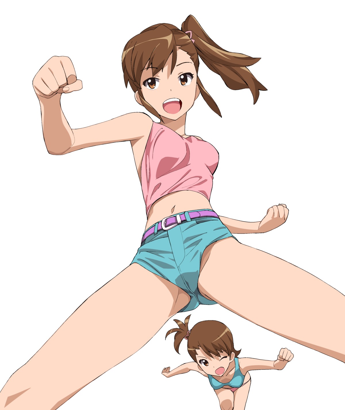 a1 futami_ami futami_mami initial-g the_idolm@ster