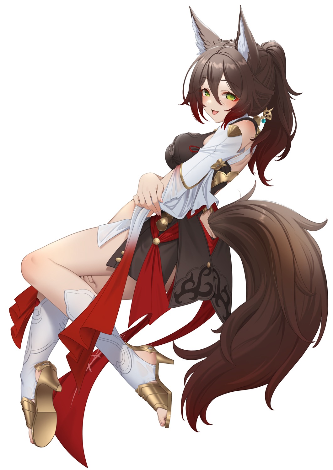 animal_ears heels honkai:_star_rail meda tail tingyun