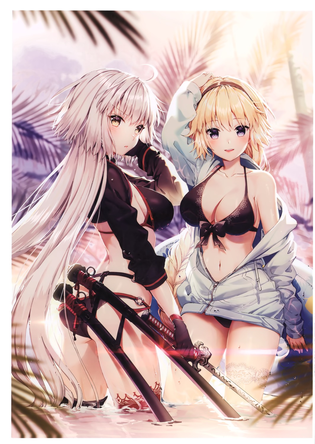 fate/grand_order jeanne_d'arc jeanne_d'arc_(alter)_(fate) jeanne_d'arc_(fate) rosuuri rosuuri_(circle)