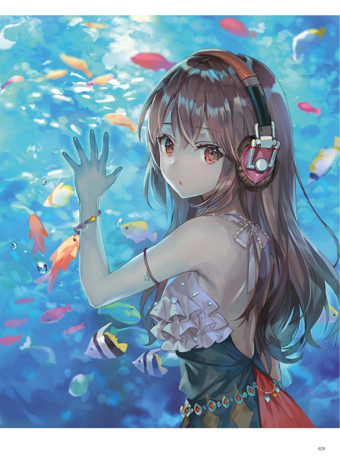 dress headphones momoko_(momopoco)