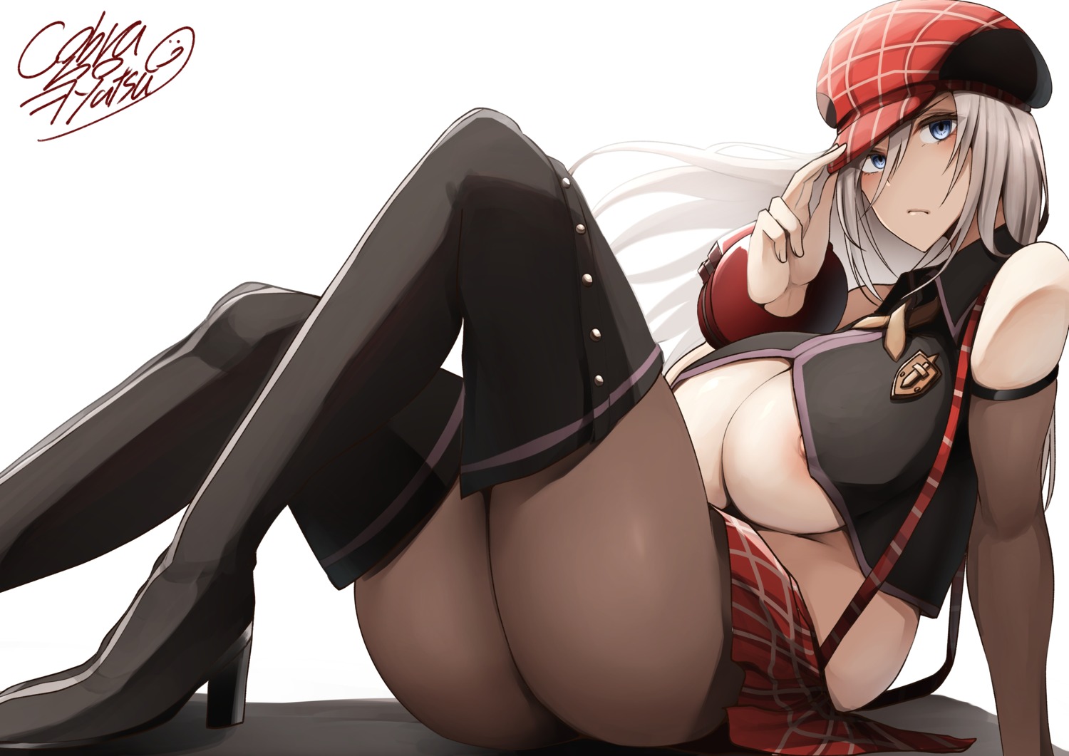 alisa_ilinichina_amiella areola god_eater koburakko underboob