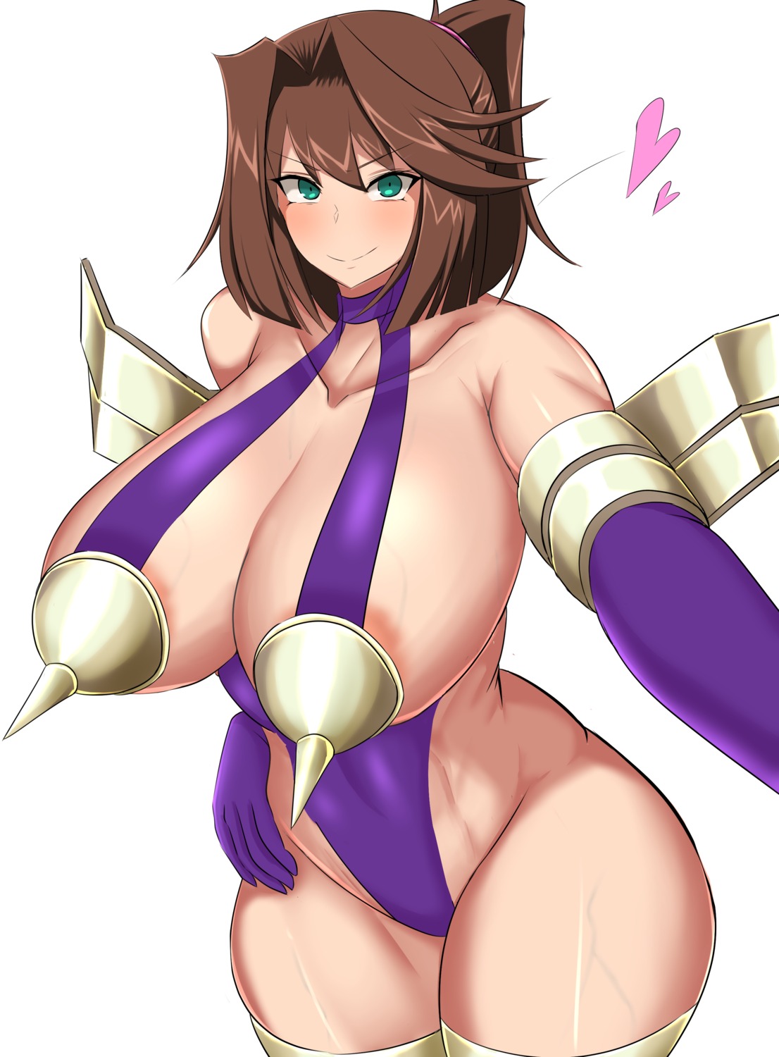 areola leotard mazaki_anzu no_bra tagme thighhighs yugioh