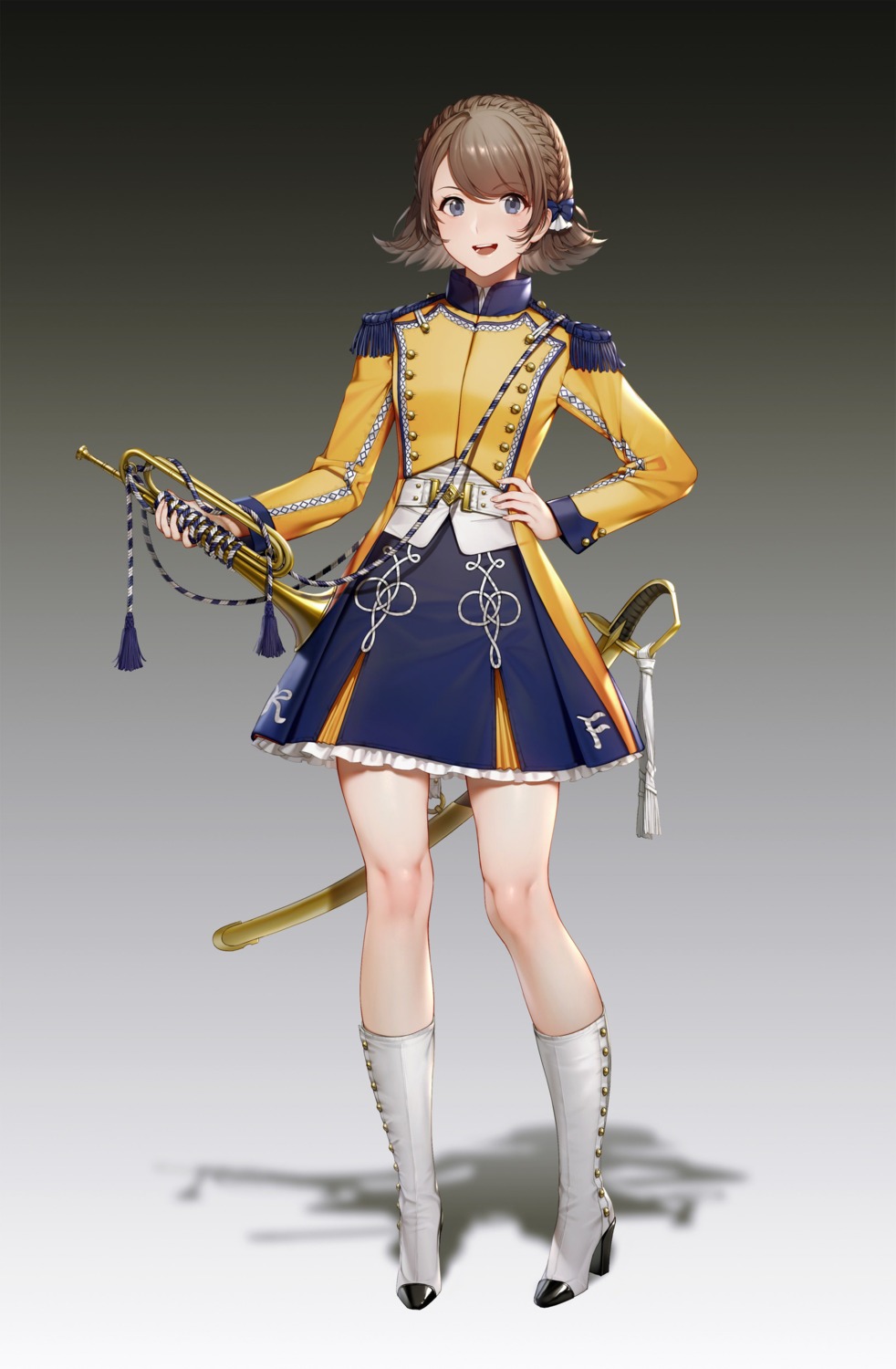 heels quuni sword uniform