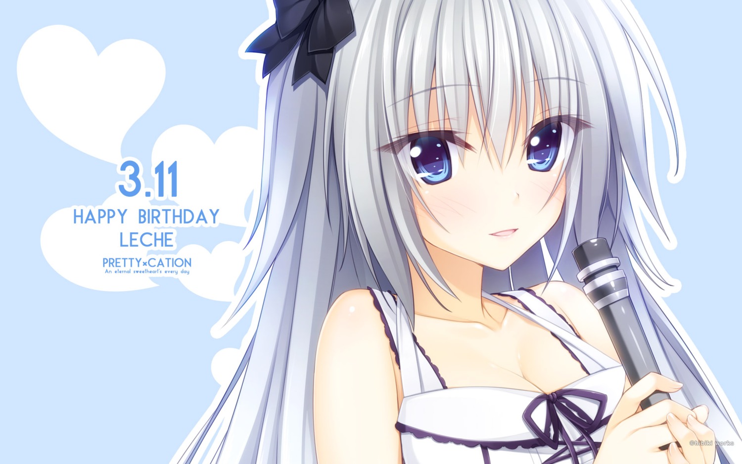 cleavage dress elektrichka_sapsan hibiki_works oryou pretty_x_cation wallpaper