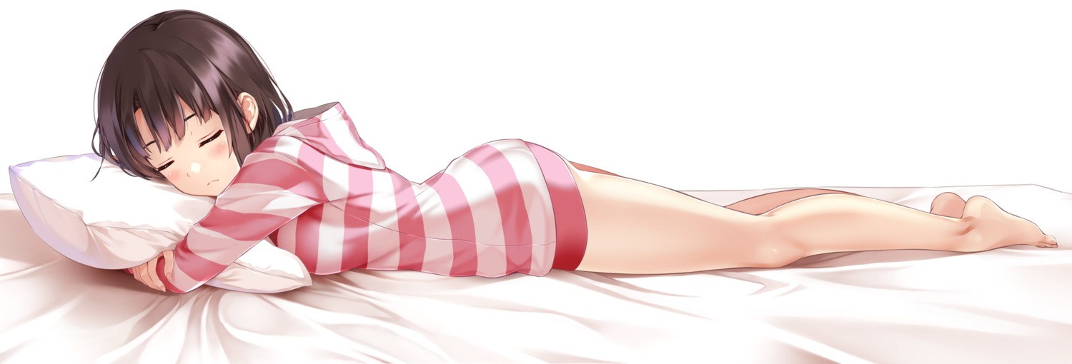 katou_megumi misaki_kurehito pajama saenai_heroine_no_sodatekata